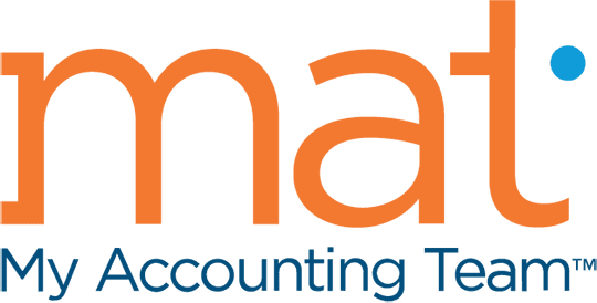 An abstract design with orange and blue shapes, featuring a large orange area with a blue partial circle on the right and a solid blue horizontal bar at the bottom.